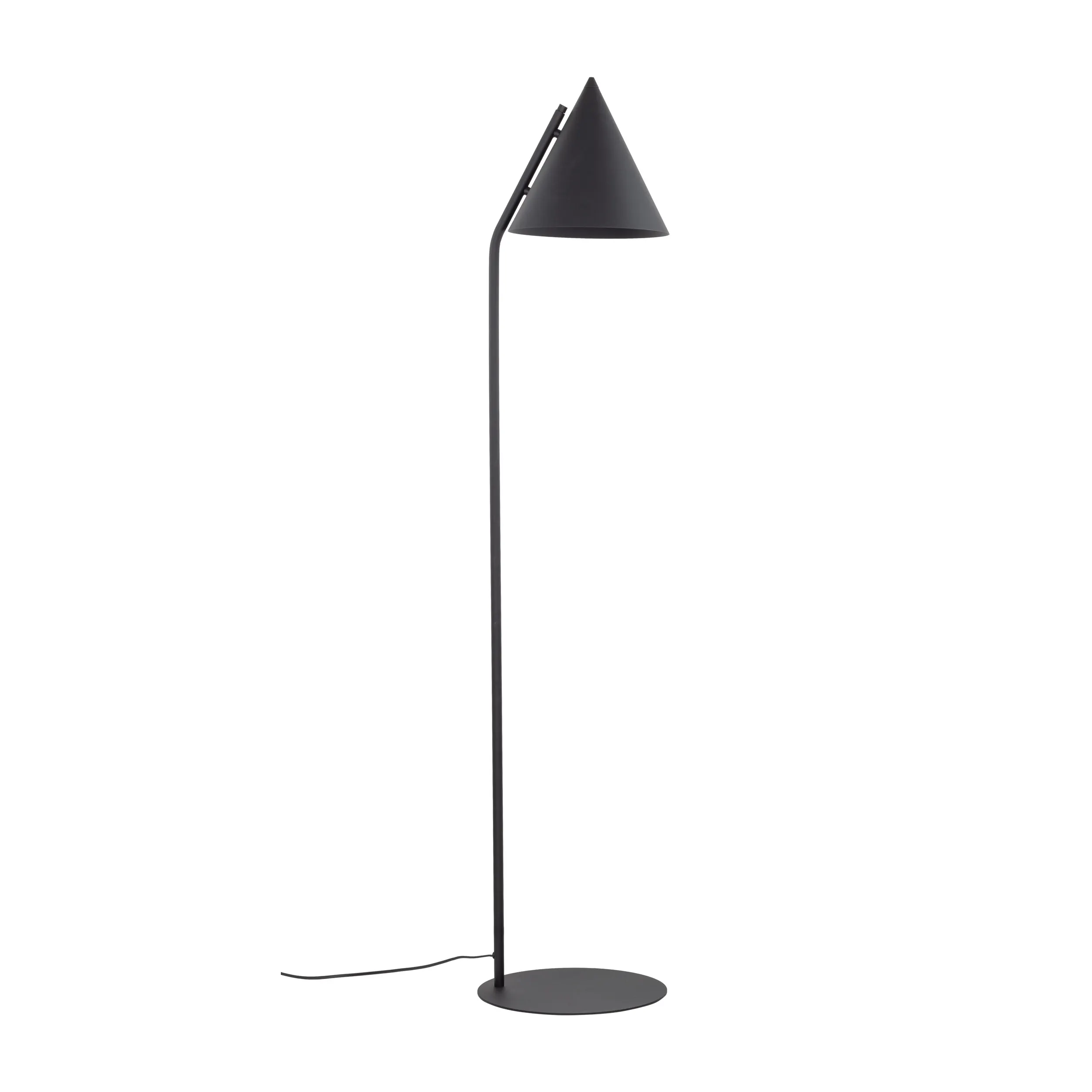 Lampa podłogowa CONO czarna 143x30cm