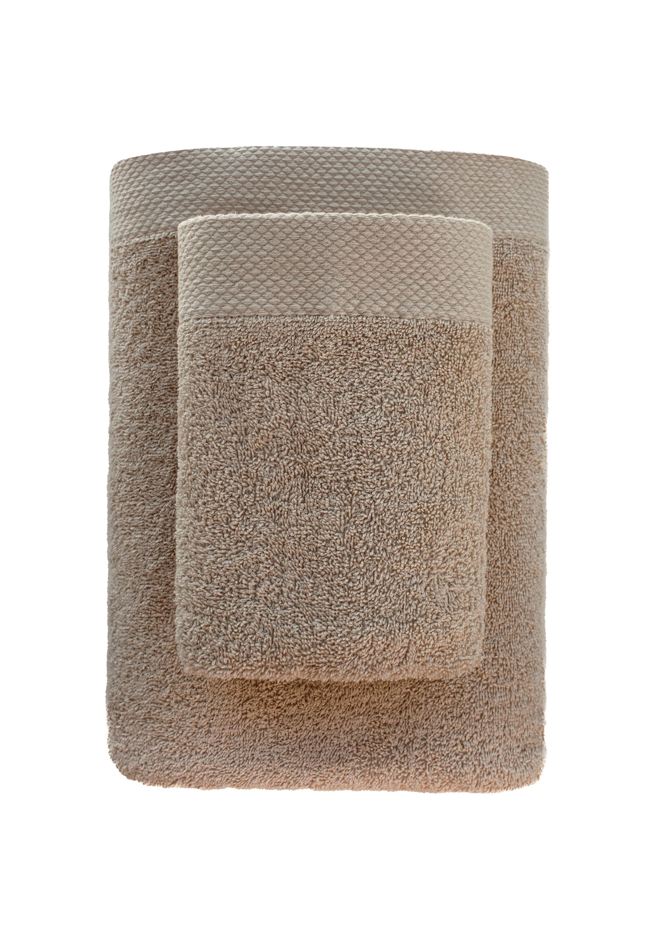 Ręcznik frotte BOHO 70x140 gramatura 500 beżowy - FARO_29452