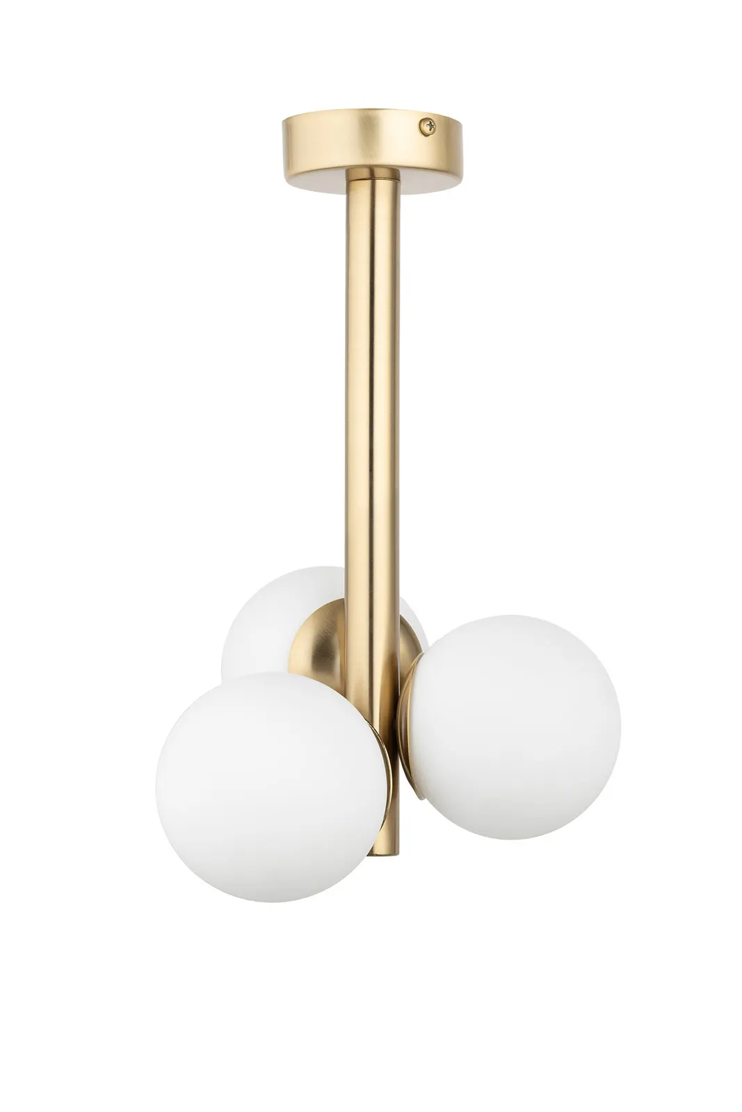 Lampa sufitowa/plafon PERLA LUX 3 biało-złoty