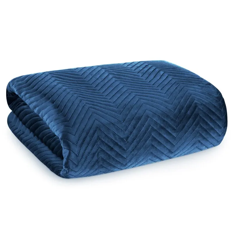 Narzuta pikowana SOFIA 200X220 cm Granatowy Narzuta pikowana SOFIA 200X220 cm Granatowy