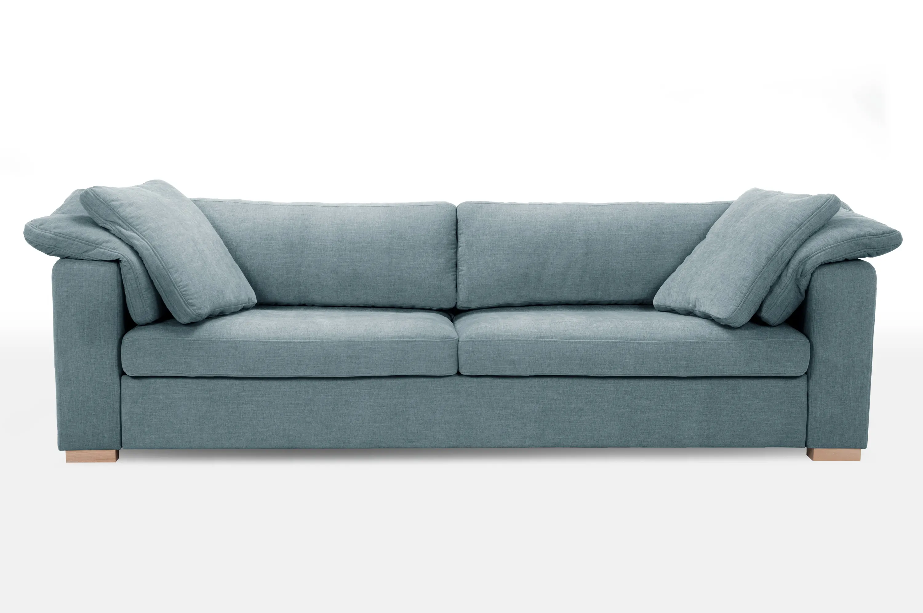 Sofa rozkładana Macaroni niebieska MEBLEX - MACARONI-CITY72BLUE