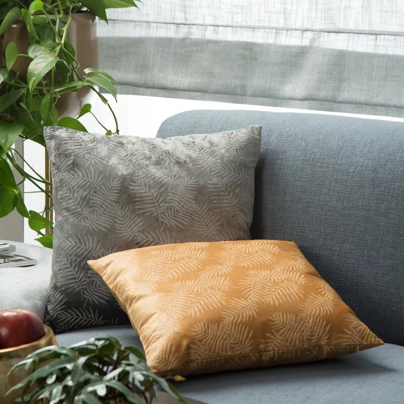 POSZEWKA VELVET 45 X 45 CM POMARAŃCZOWY - EU_439872