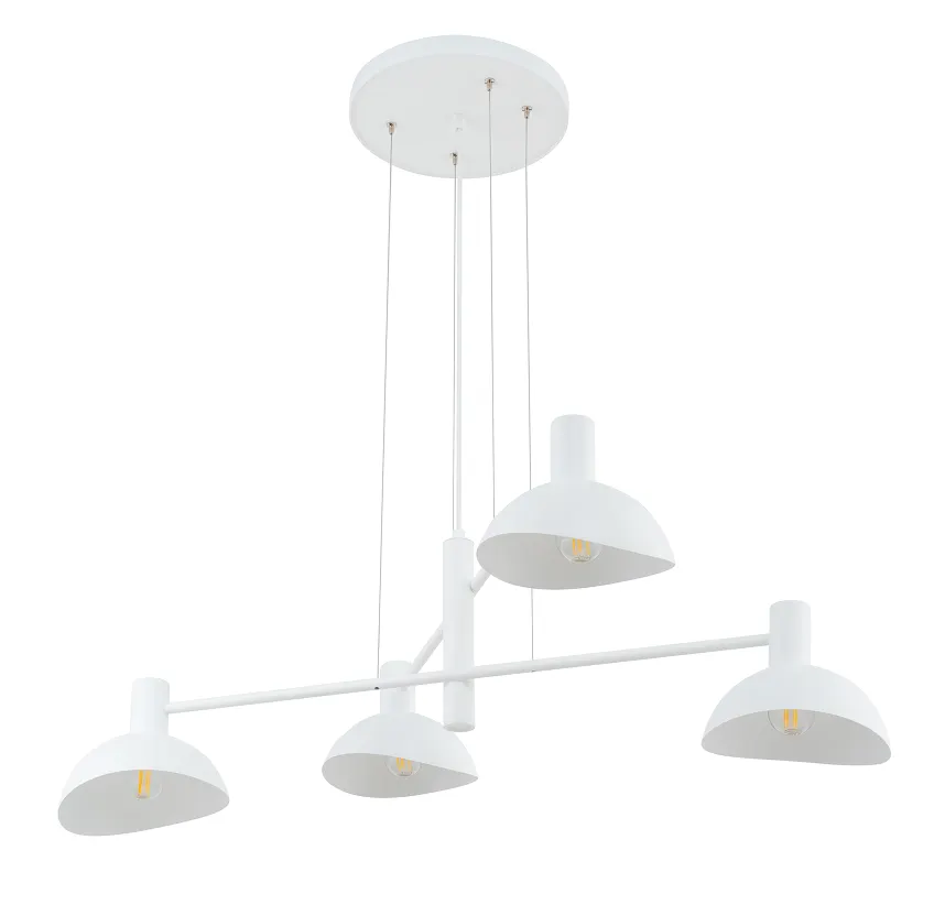 Lampa wisząca ARTIS 4 biała
