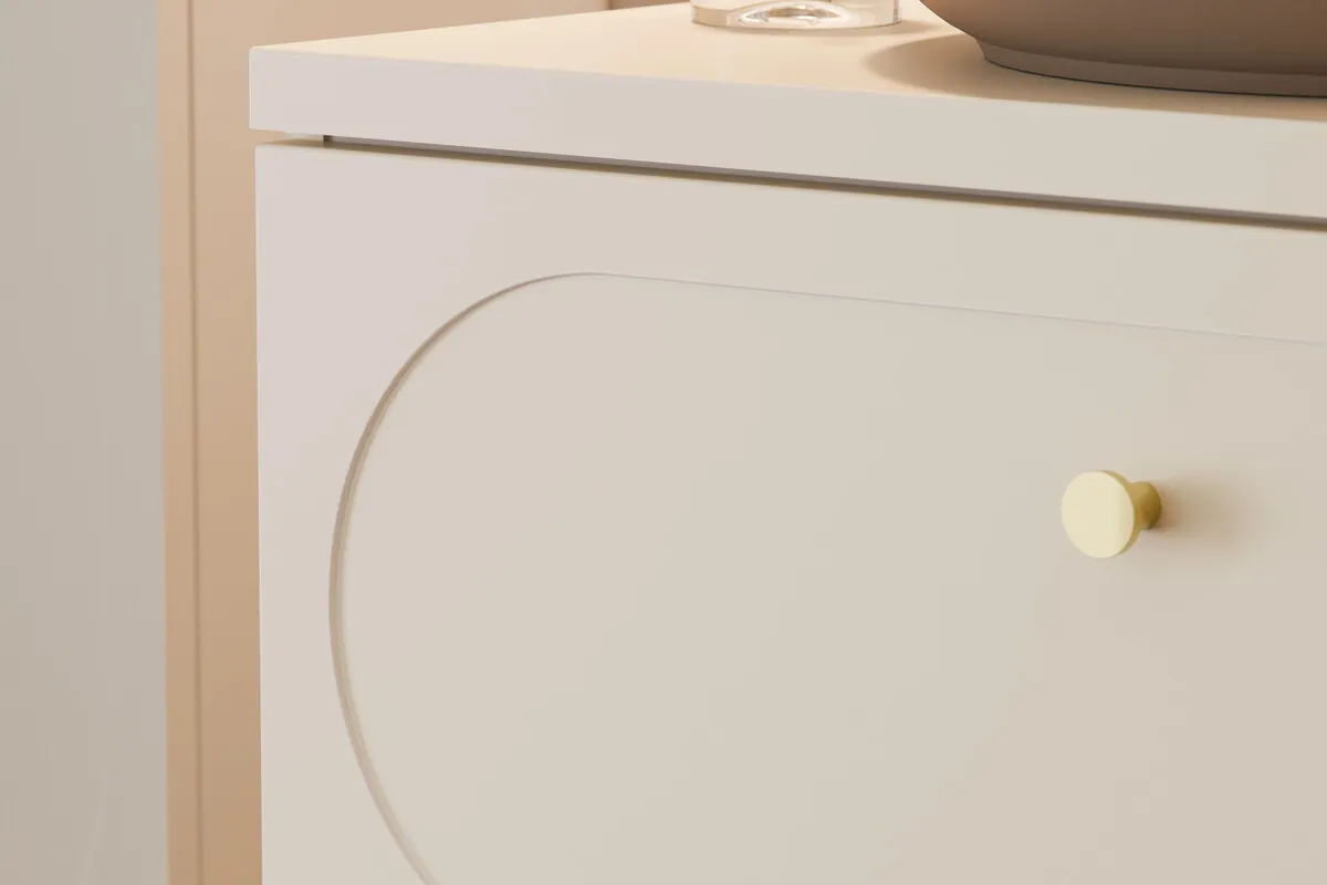 Szafka pod umywalkę 60cm 2 szuflady DONNA SAND beżowa - DONNA_SAND_82-60-46-2S