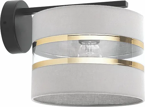 Kinkiet SARA szaro-złoty