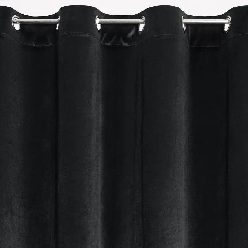 ZASŁONA GOTOWA DANI 140 X 250 CM CZARNY - EU_454057