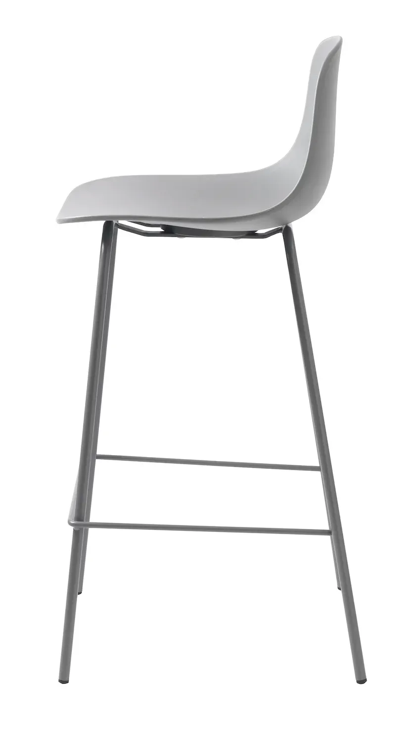 Hoker metalowy WHITBY szary - UN_42021010