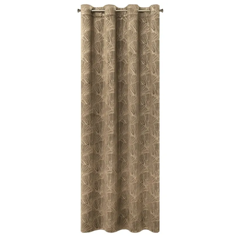 ZASŁONA GOTOWA GOJA 140 X 250 CM BRĄZOWY - EU_383406