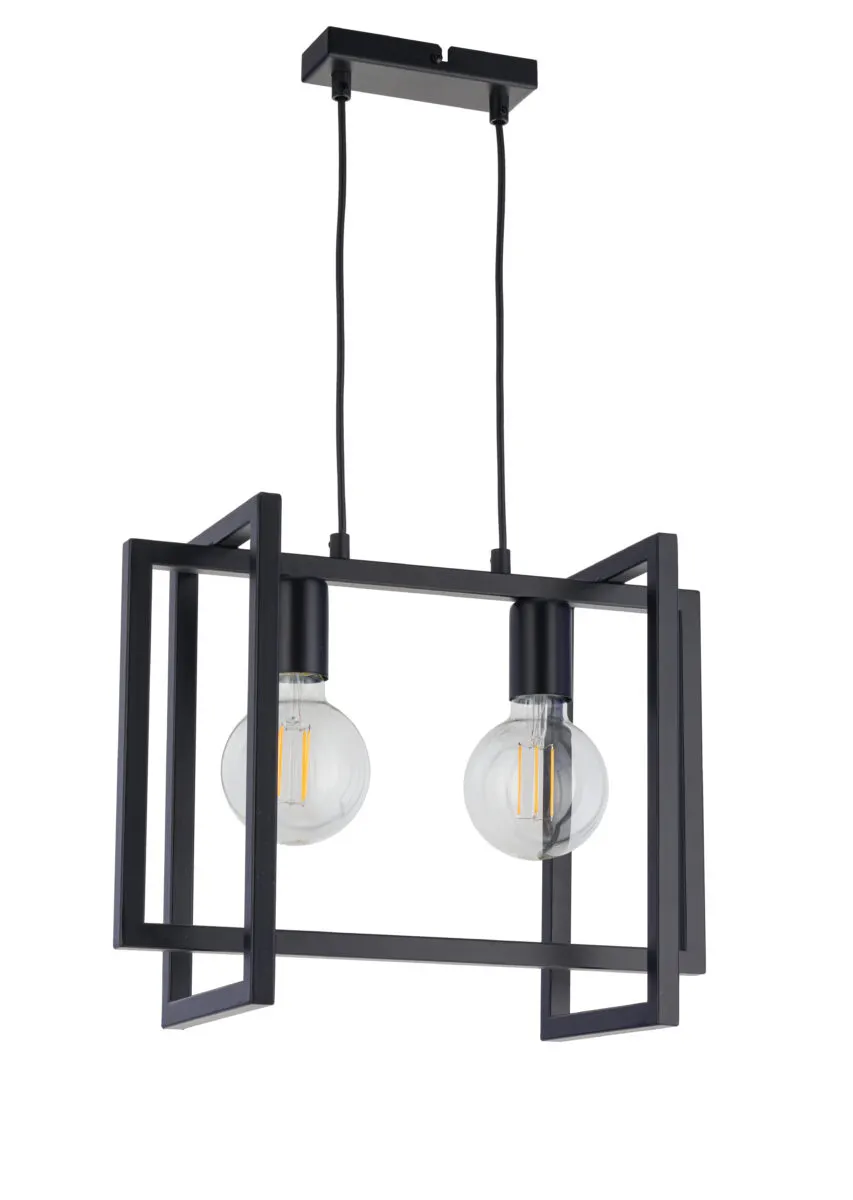 Lampa wisząca EDEN 2 czarna