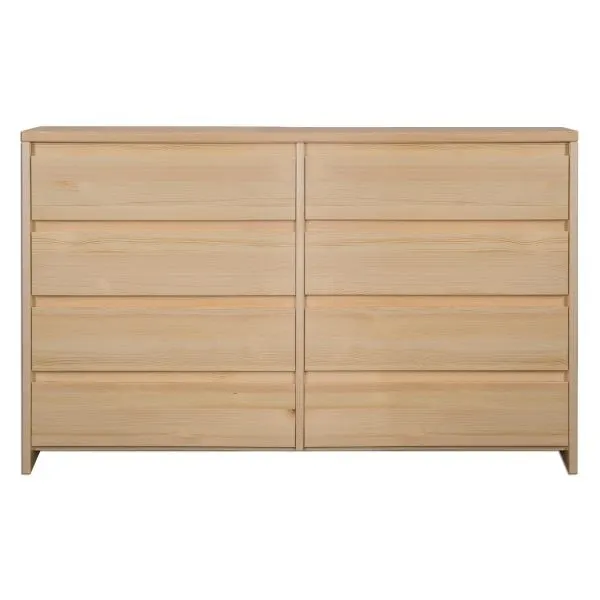 KD174 komoda S150 W88 G40 sosna naturalny DREWMAX — zdjęcie 2