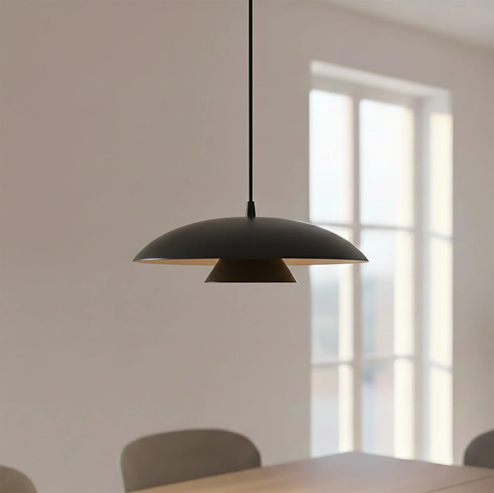 Lampa wisząca BABEL 1 BLACK czarna - 1622/1