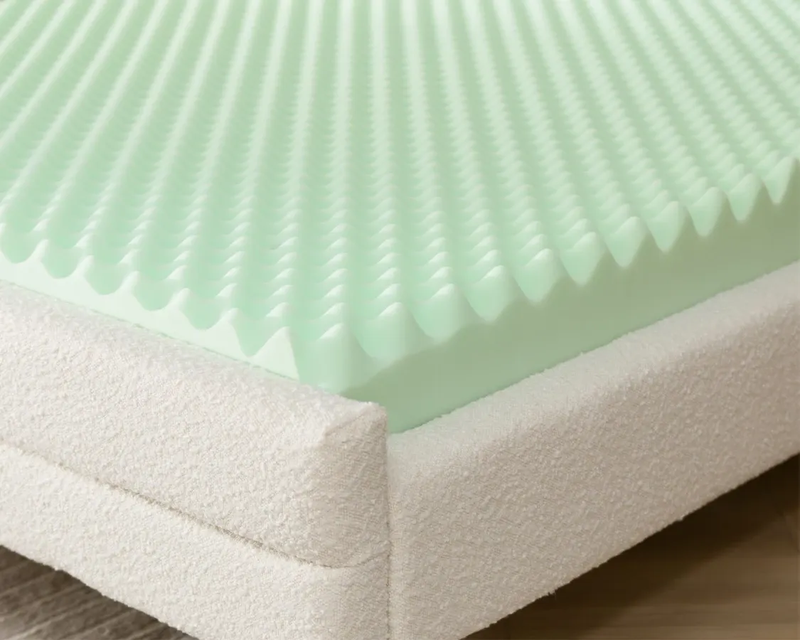 Materac piankowy EASY strefowa pianka poliuretanowa - 160x200x12 - H3 średnio twardy — zdjęcie 7
