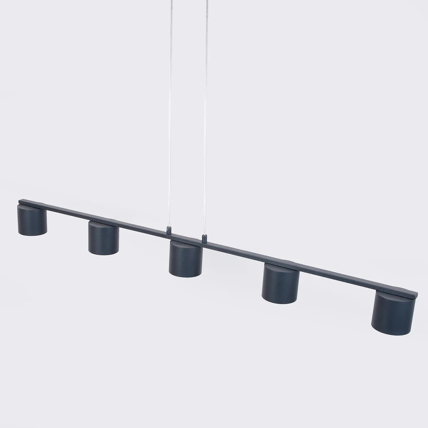 Lampa wisząca stalowa MILA 5 grafitowa - SI_41363