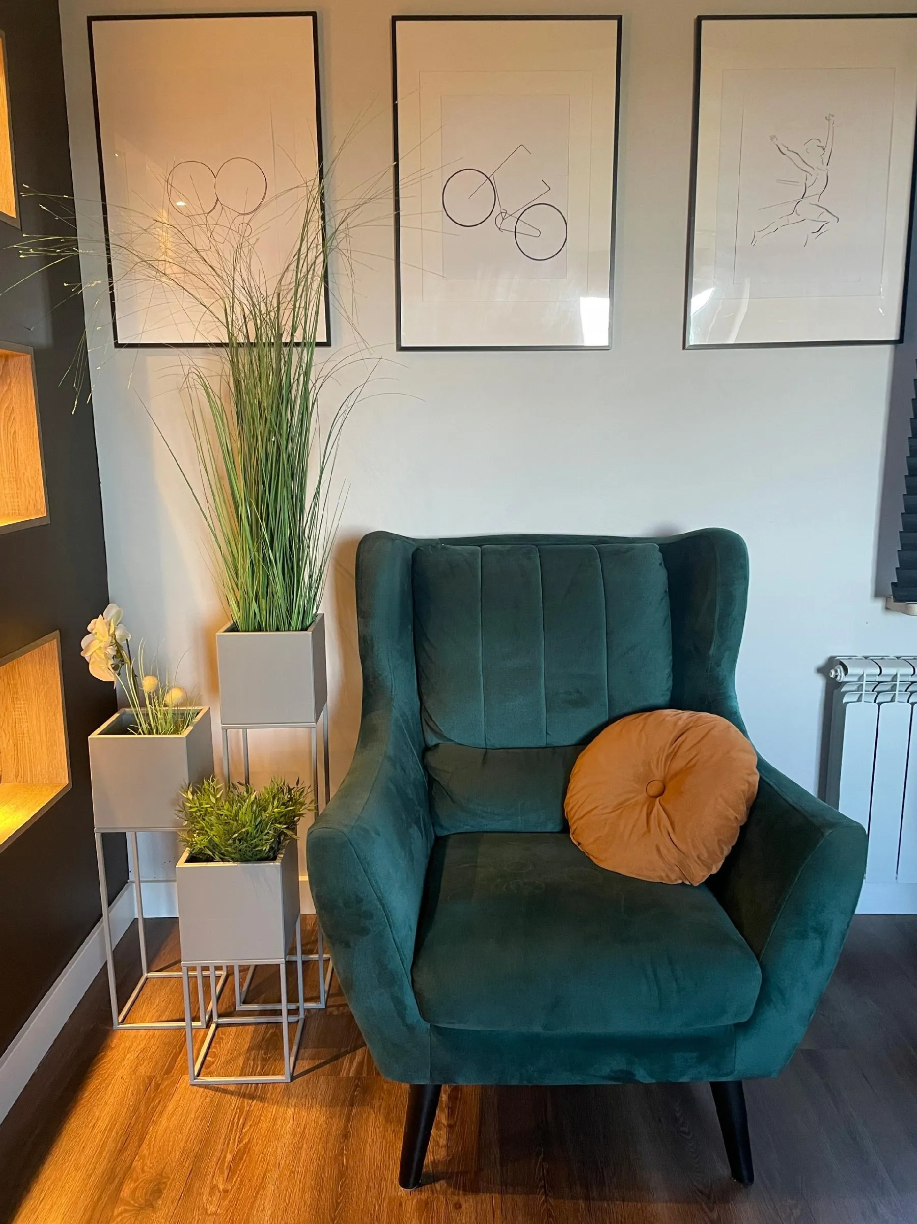 DONICZKA-osłonka na donice metalowa LORIENT S srebrna - LD_TZ000073