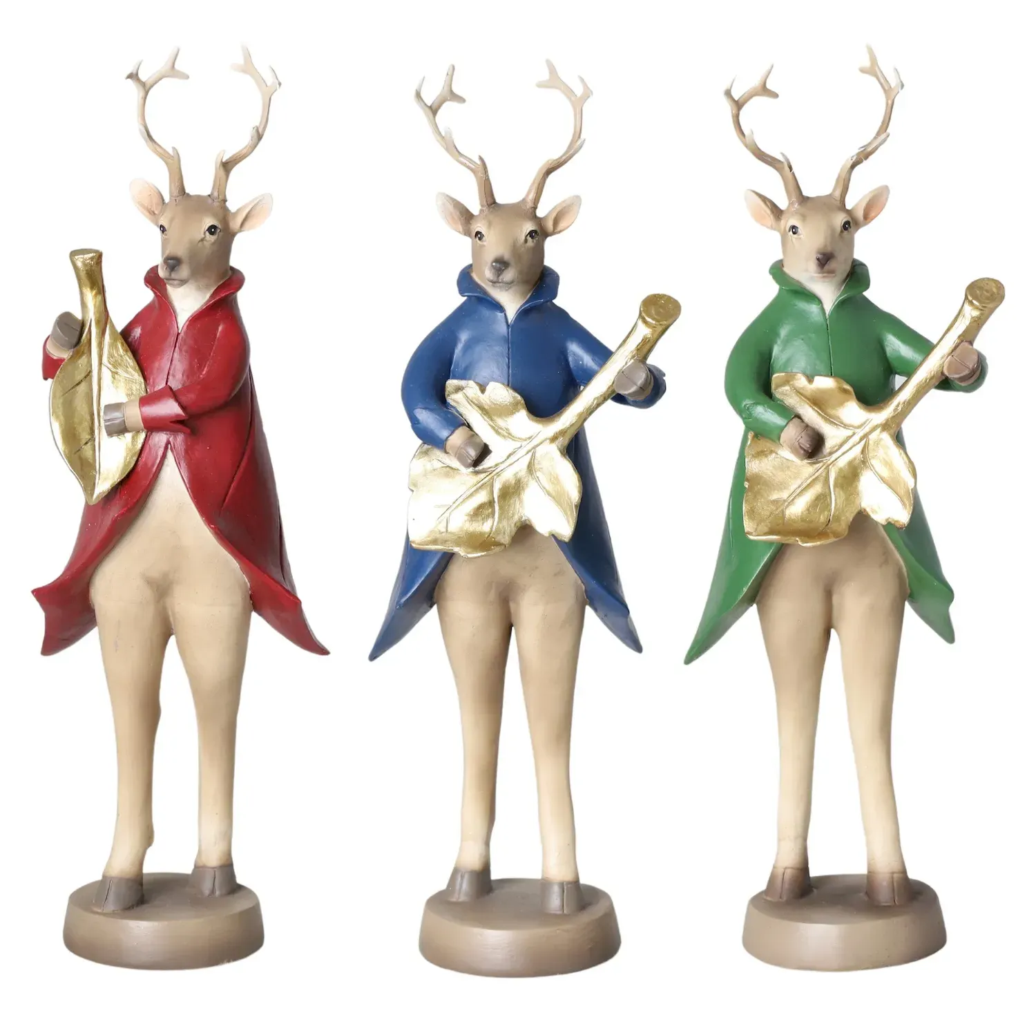 Figurka RENIFER 3 sztuki wielokolorowe Figurka RENIFER 3 sztuki wielokolorowe