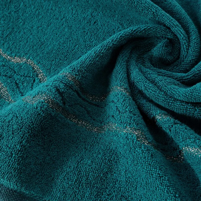 RĘCZNIK KARIN (07) 50 X 90 CM CIEMNOTURKUSOWY - EU_454339