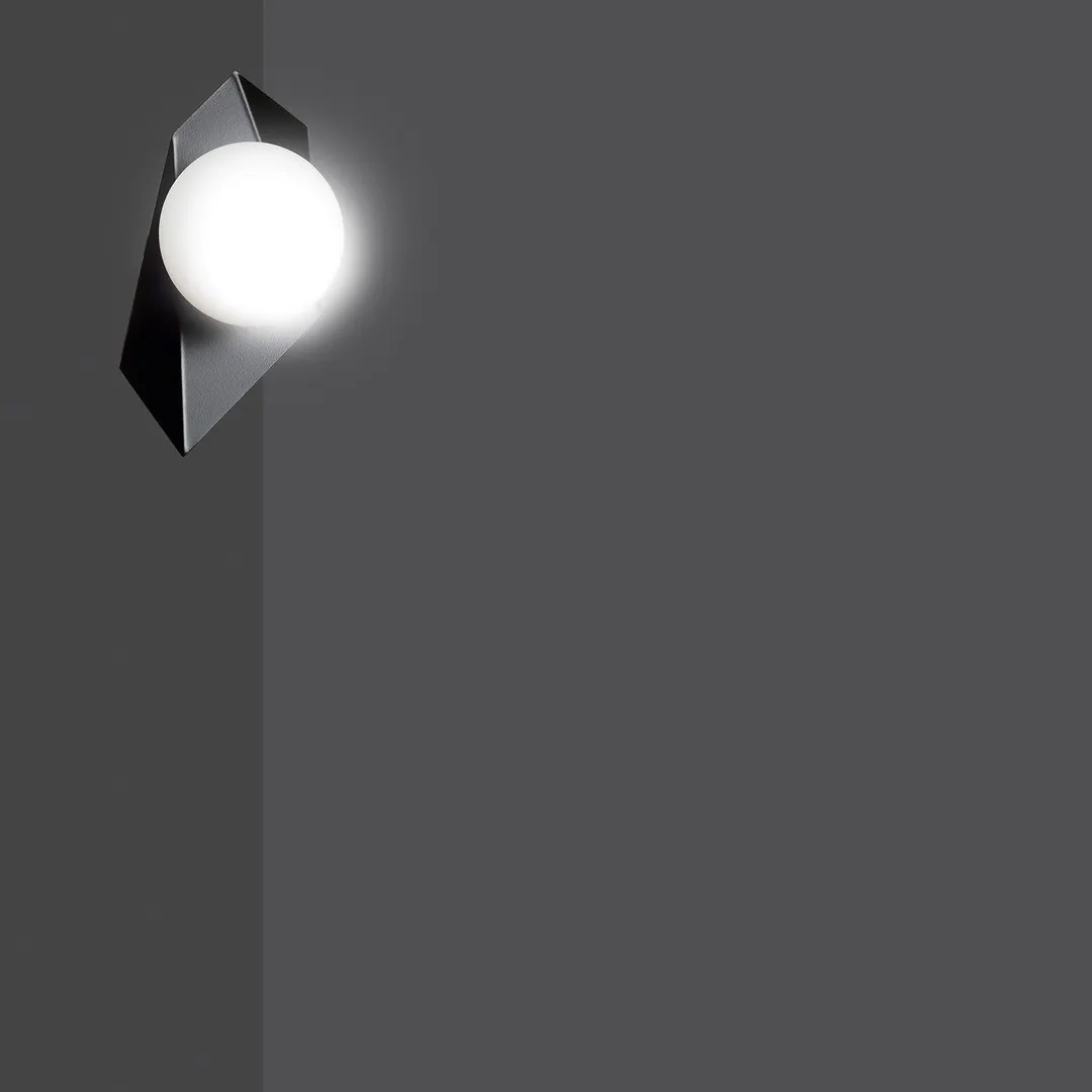 Lampa wisząca DRIFTON 1 czarny biały — zdjęcie 3