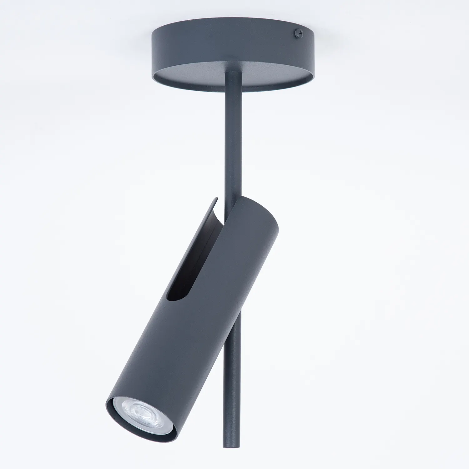 Plafon stalowy LEDA 1 grafit - SI_41146