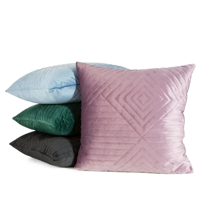 POSZEWKA SOFIA 2 45X45 CM CIEMNOMIĘTOWY - EU_380301