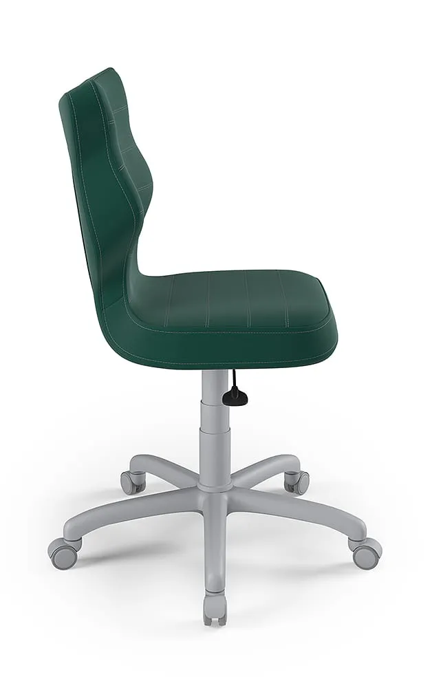 Krzesło młodzieżowe Petit Szary Velvet 05 rozmiar 5 - NA-A-5-D-A-VT05