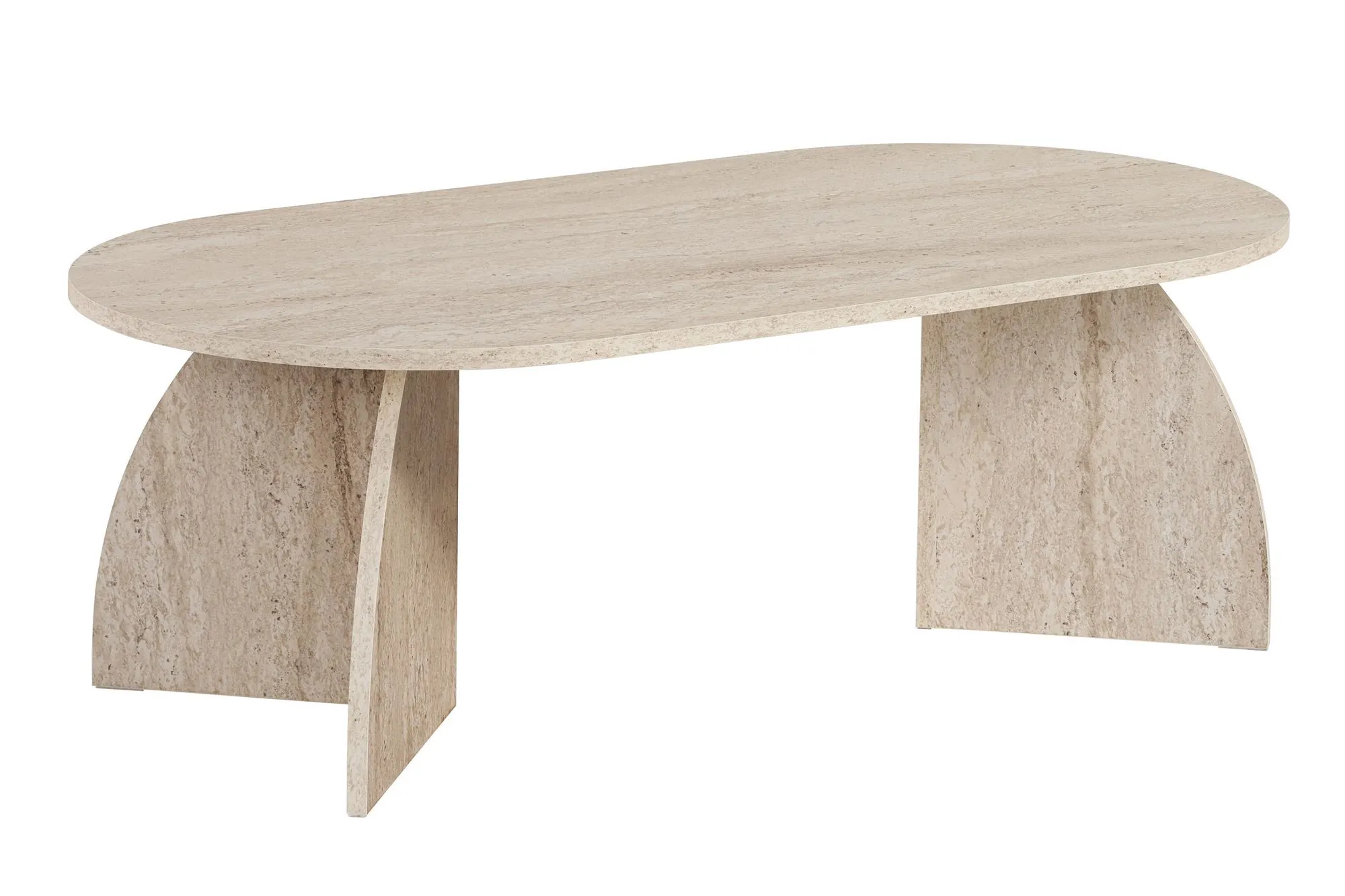 Stolik kawowy MELINA 60x120 trawertynowy Meble, Tabela, Stolik kawowy, Ławka, Sklejka