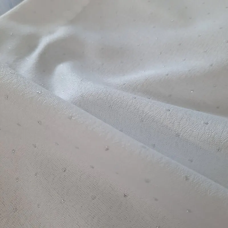 OBRUS ELLEN 40 X 180 CM BIAŁY - EU_391226