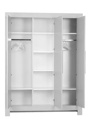 Szafa 3-drzwiowa CALMO 156x205 szara - PIN_021-043-138