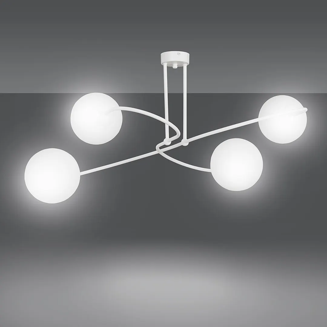 Lampa sufitowa SELBI Biały 734/4W - 734/4W