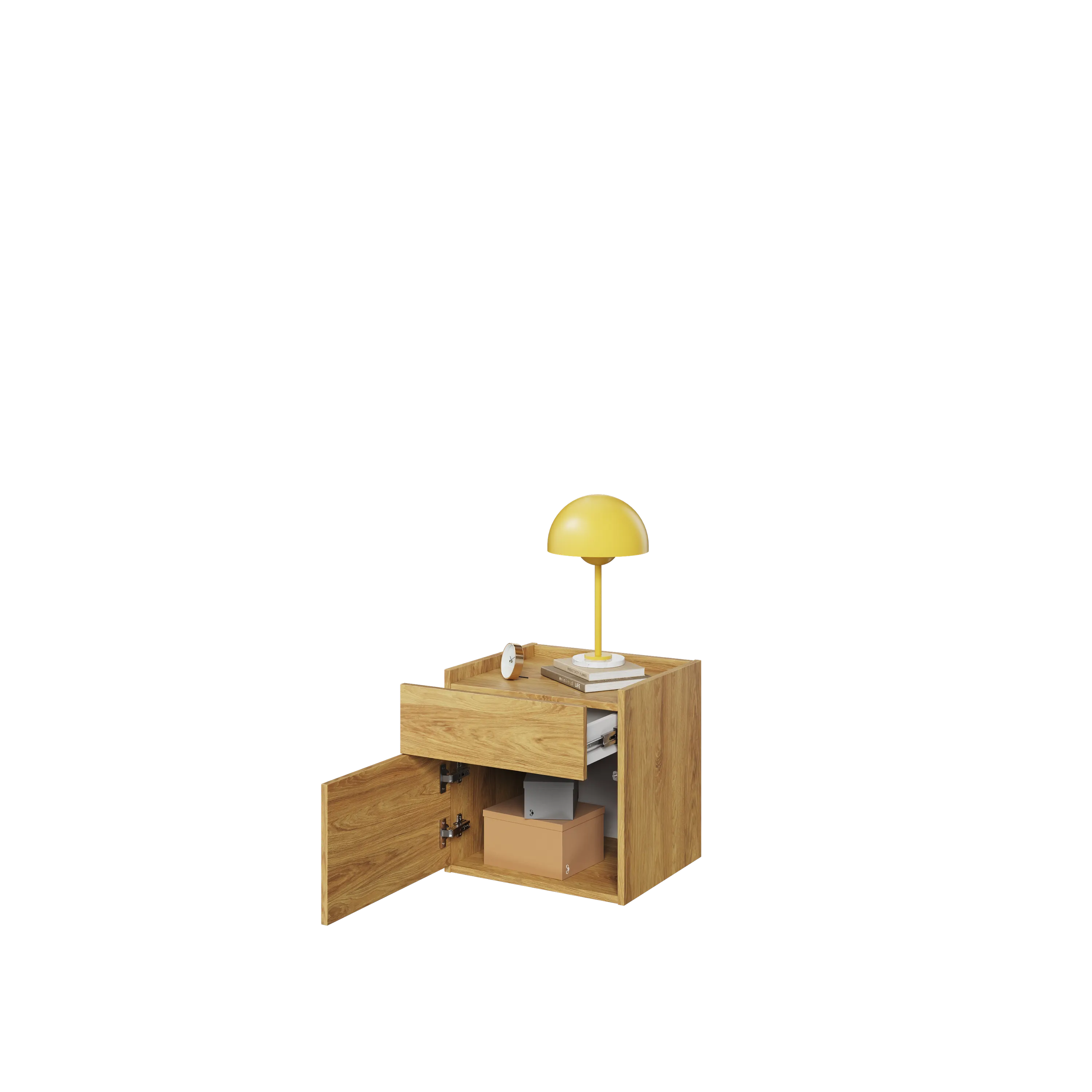 Szafka nocna Teen Flex TF-18 hikora naturalna - TF18H