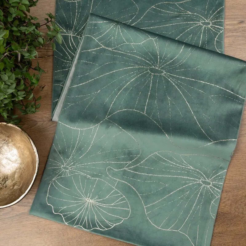 OBRUS BLINK 18 35 X 140 CM CIEMNOMIĘTOWY - EU_390050