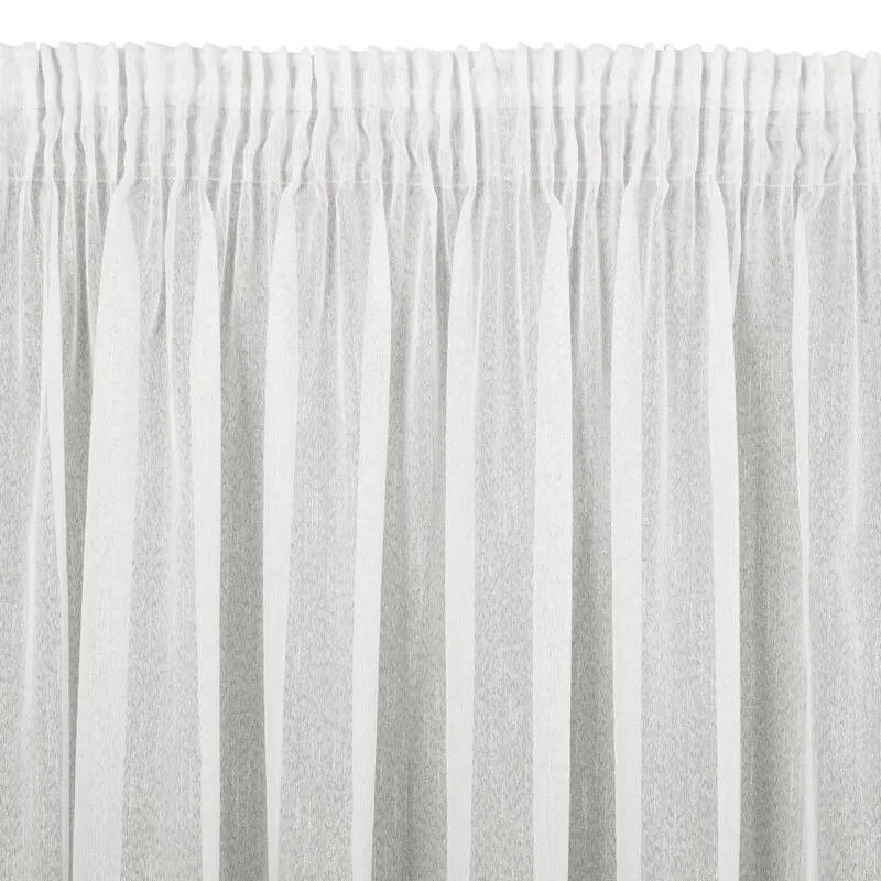 FIRANA GOTOWA LILIAN NA TAŚMIE 400X145 CM BIAŁY - EU_367470