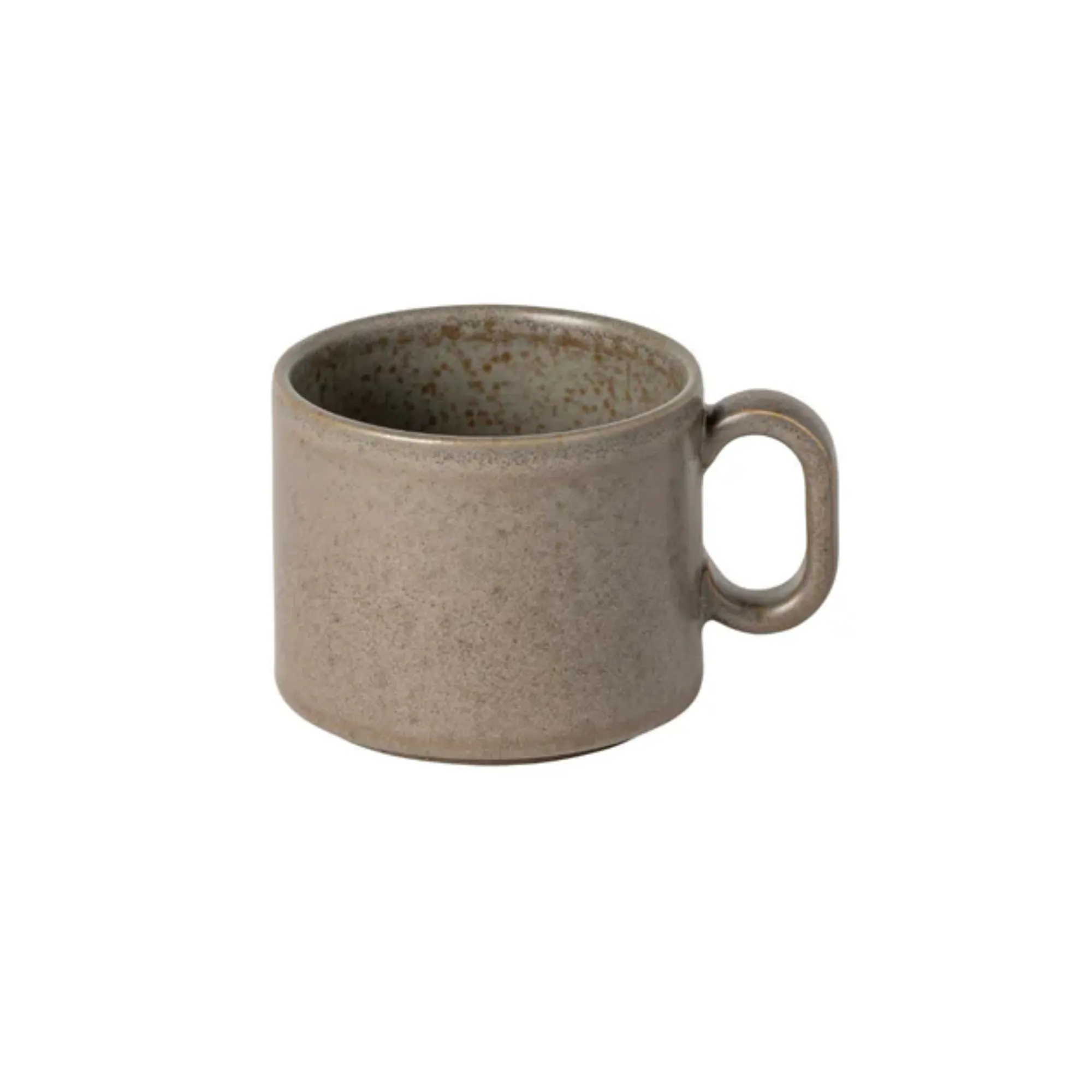 kubek, glina, filiżanka, brązowy, gładki