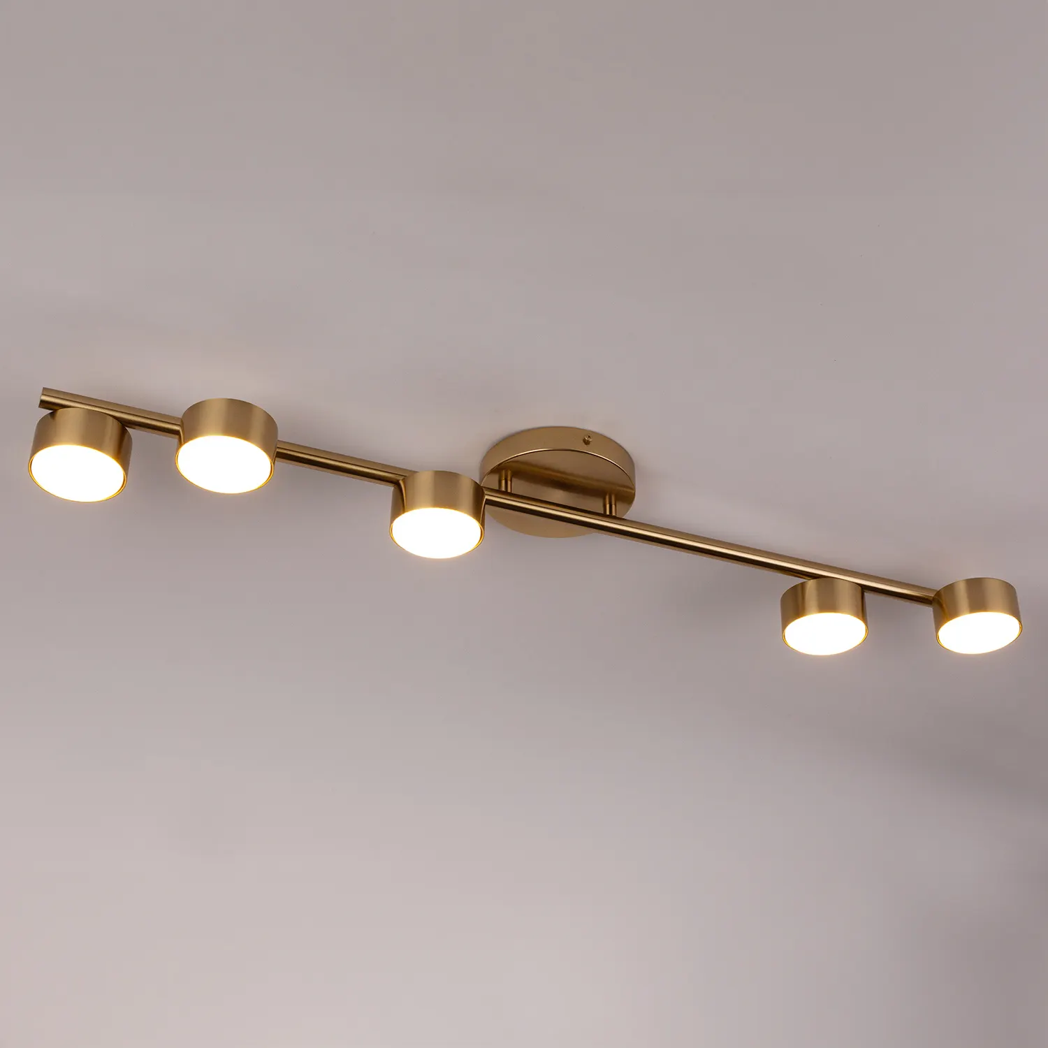 Lampa sufitowa/plafon PUNTO 5 złoty - SI_40827