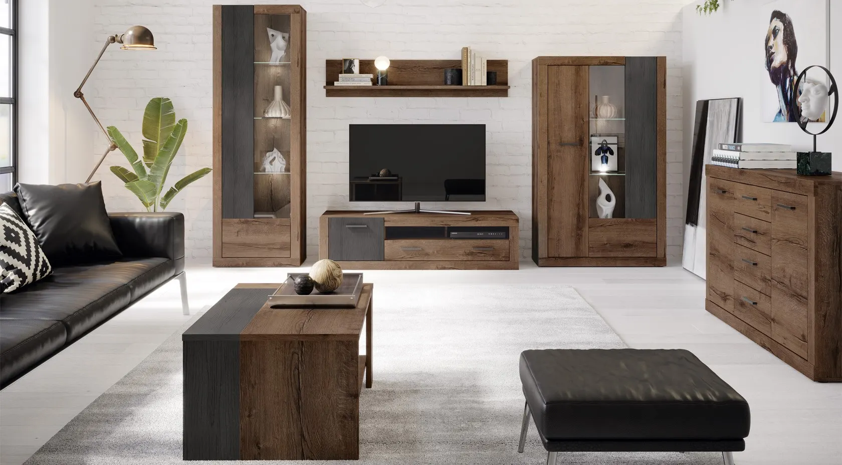 Stolik kawowy TRASS 90x55x45 - TRAT51-N09