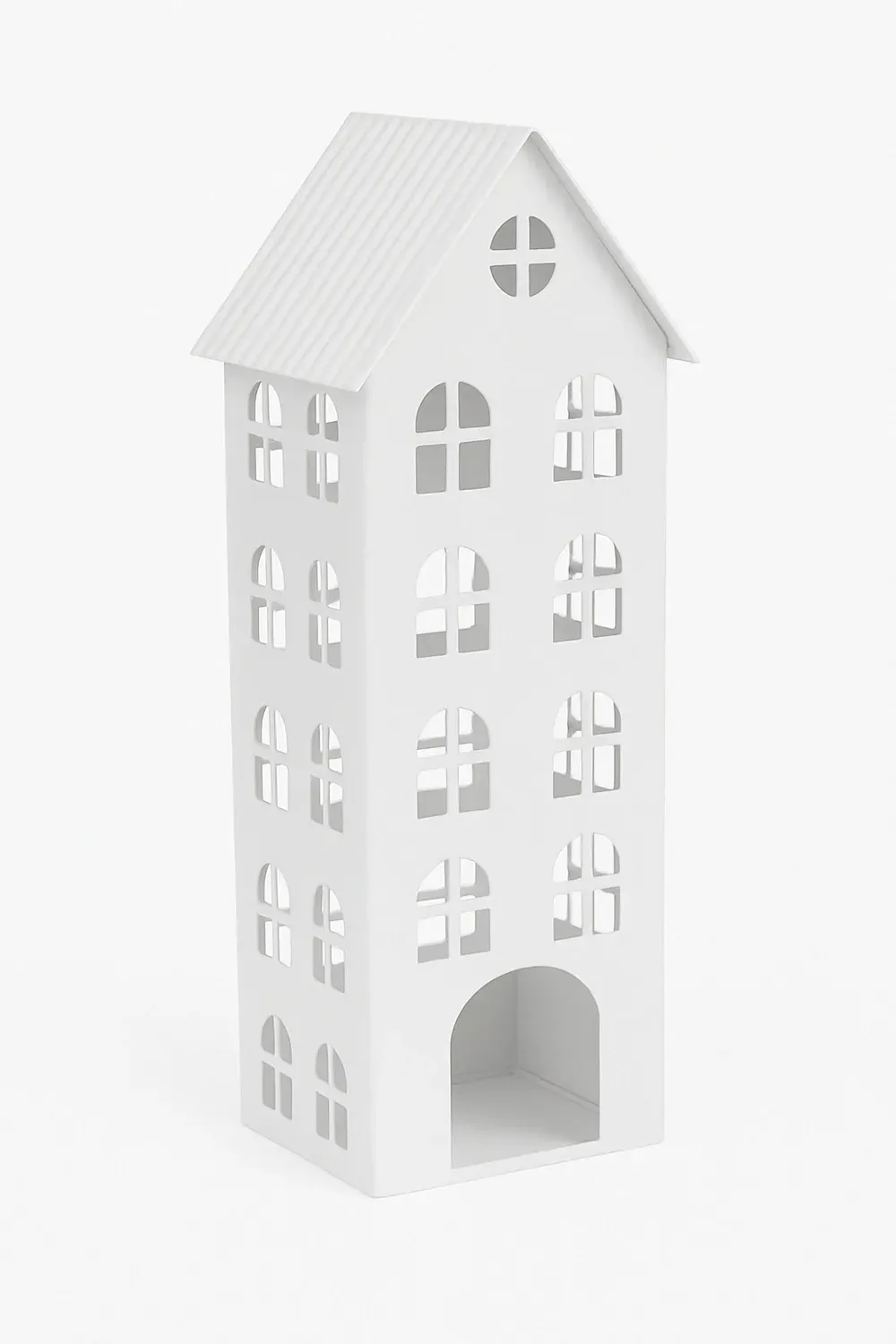 DOMEK metalowy DUZY 1633 biały