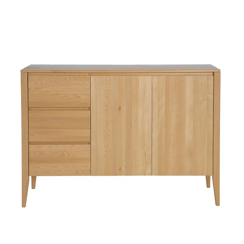 Komoda bukowa KD439 Naturalny DREWMAX — zdjęcie 2