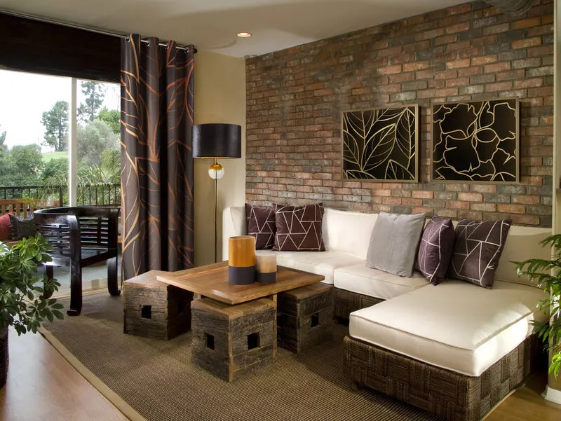 POSZEWKA BLINK 29 45 X 45 CM CIEMNOBRĄZOWY - EU_391069