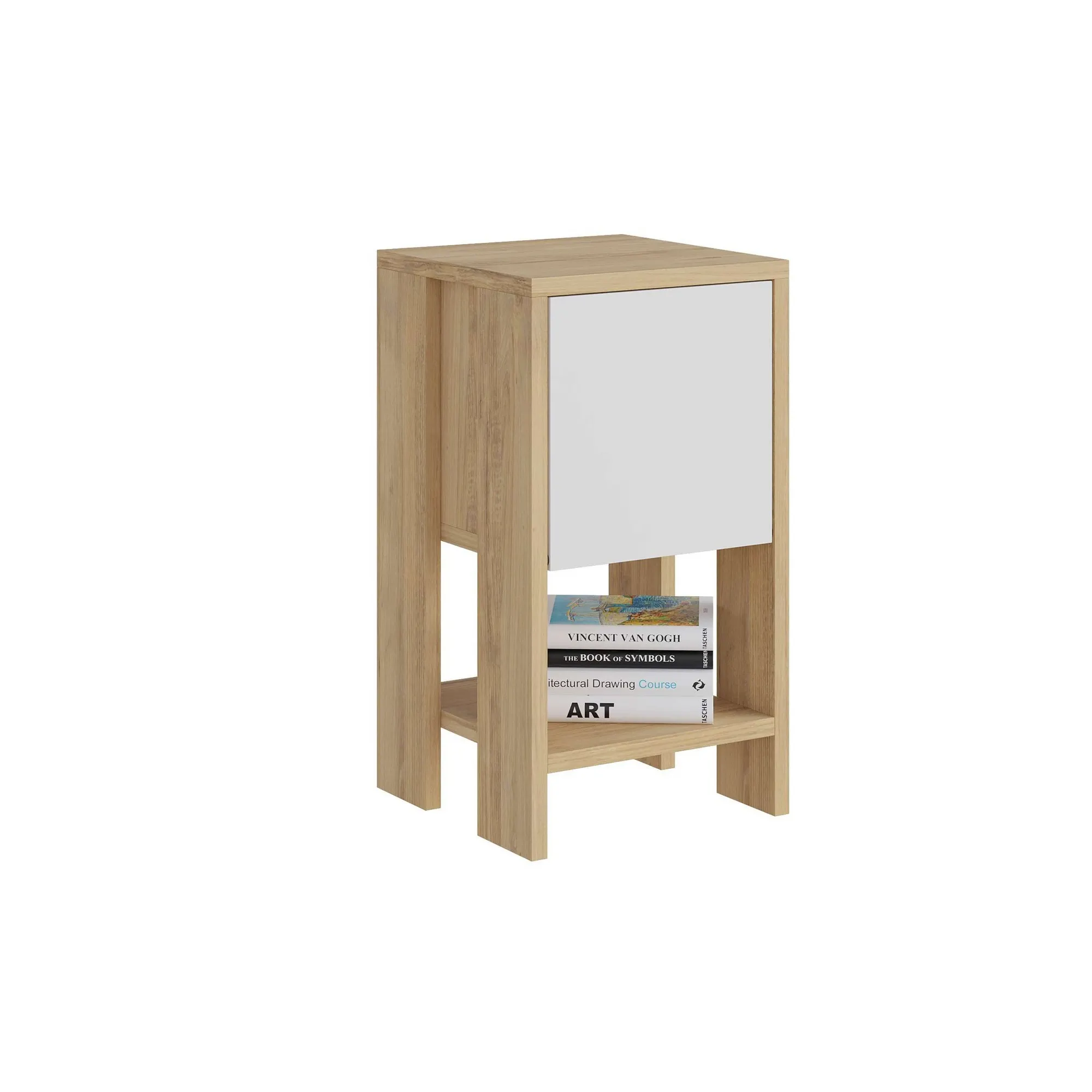 Szafka nocna EMA 30x30x55 dąb sapphire