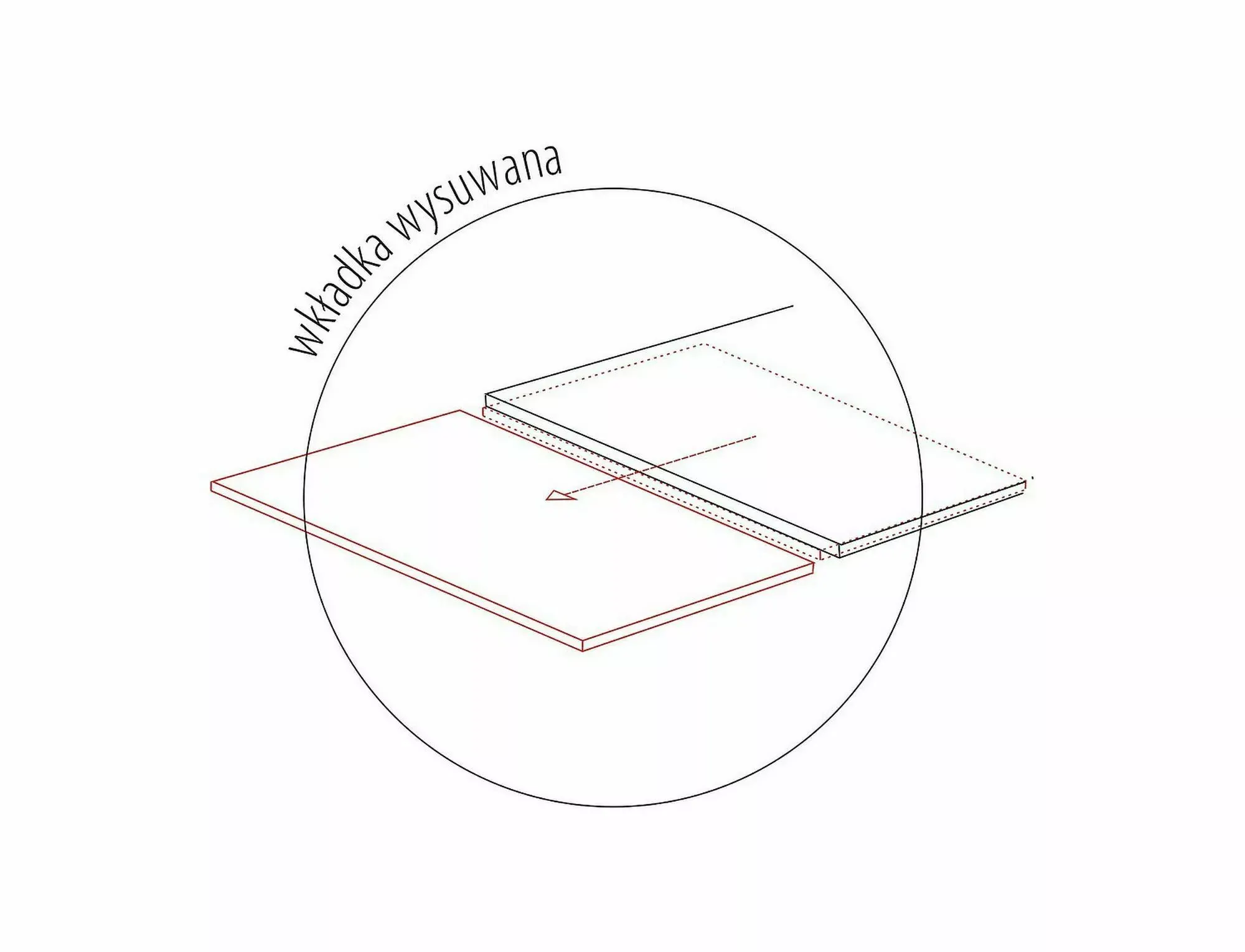 Stół rozkładany INFINITY CERAMIC 95x160(240) Azario Black czarny stelaż czarny - INFINITYCBC160