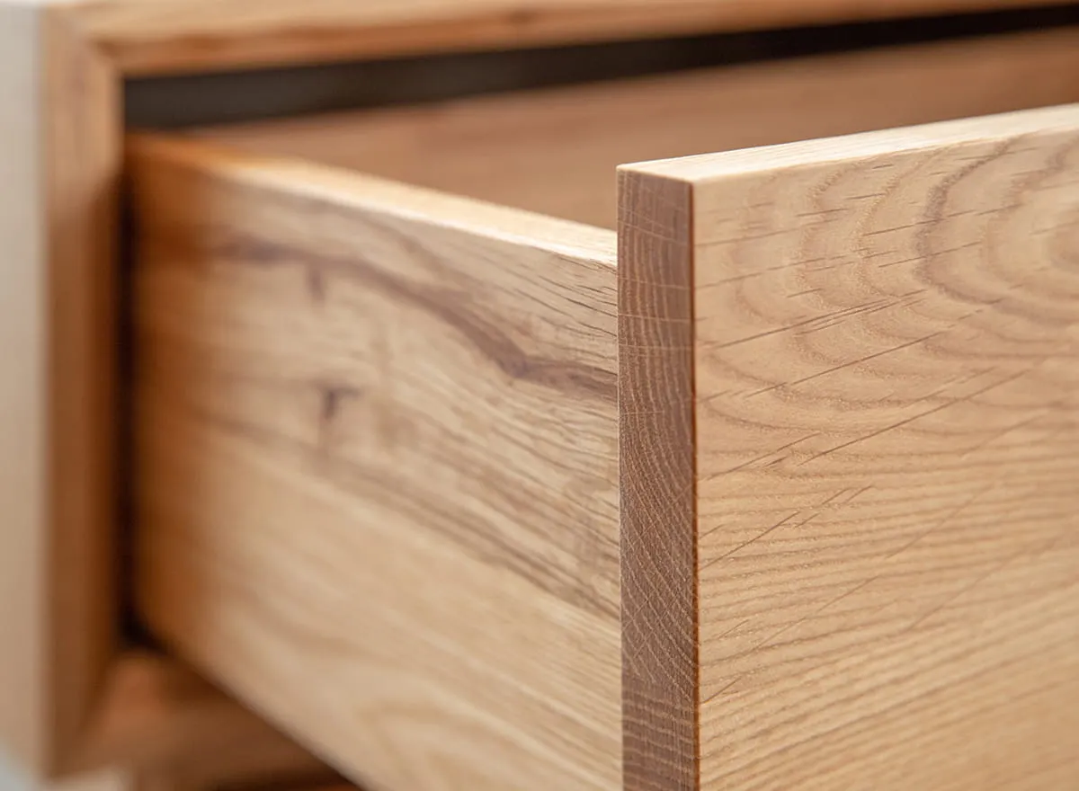 Szafka nocna dębowa wisząca dąb olejowany Adria - PRHADRIA02DO