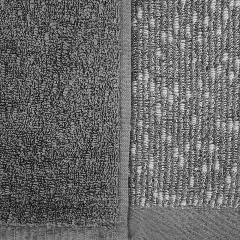 KOMPLET RĘCZNIKÓW 2 50X90 CM, 70X140 CM STALOWY