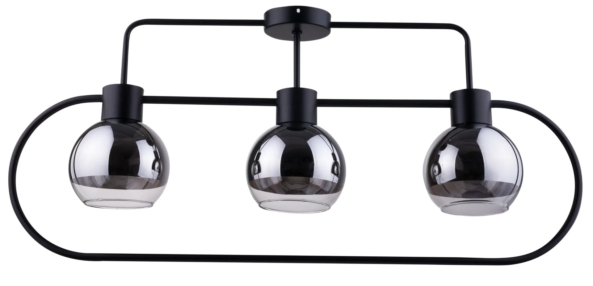 Lampa sufitowa LINDA 3 czarna Lampa sufitowa LINDA 3 czarna