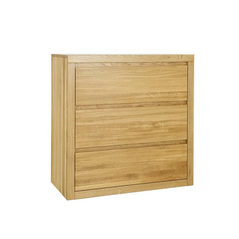 Komoda dębowa KD314 Naturalny DREWMAX — zdjęcie 3