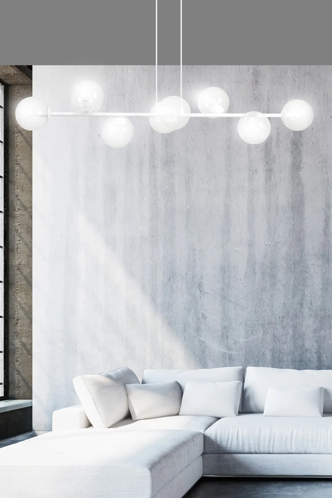 Lampa wisząca ROSSI Biały 877/8 - 877/8