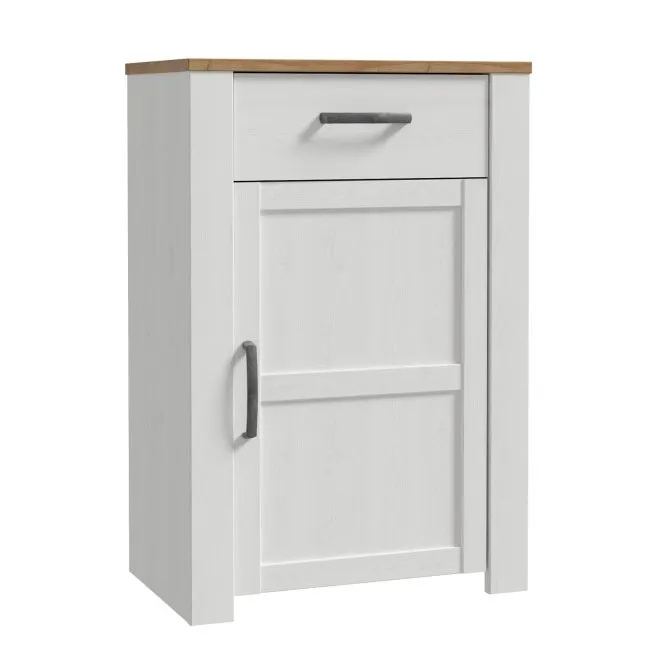 Szafka na buty CHISBURY - dąb riviera, modrzew jasny sibu