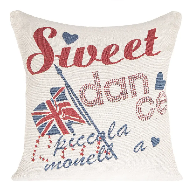 POSZEWKA FLAGE 03 45X45 CM NATURALNY POSZEWKA FLAGE 03 45X45 CM NATURALNY