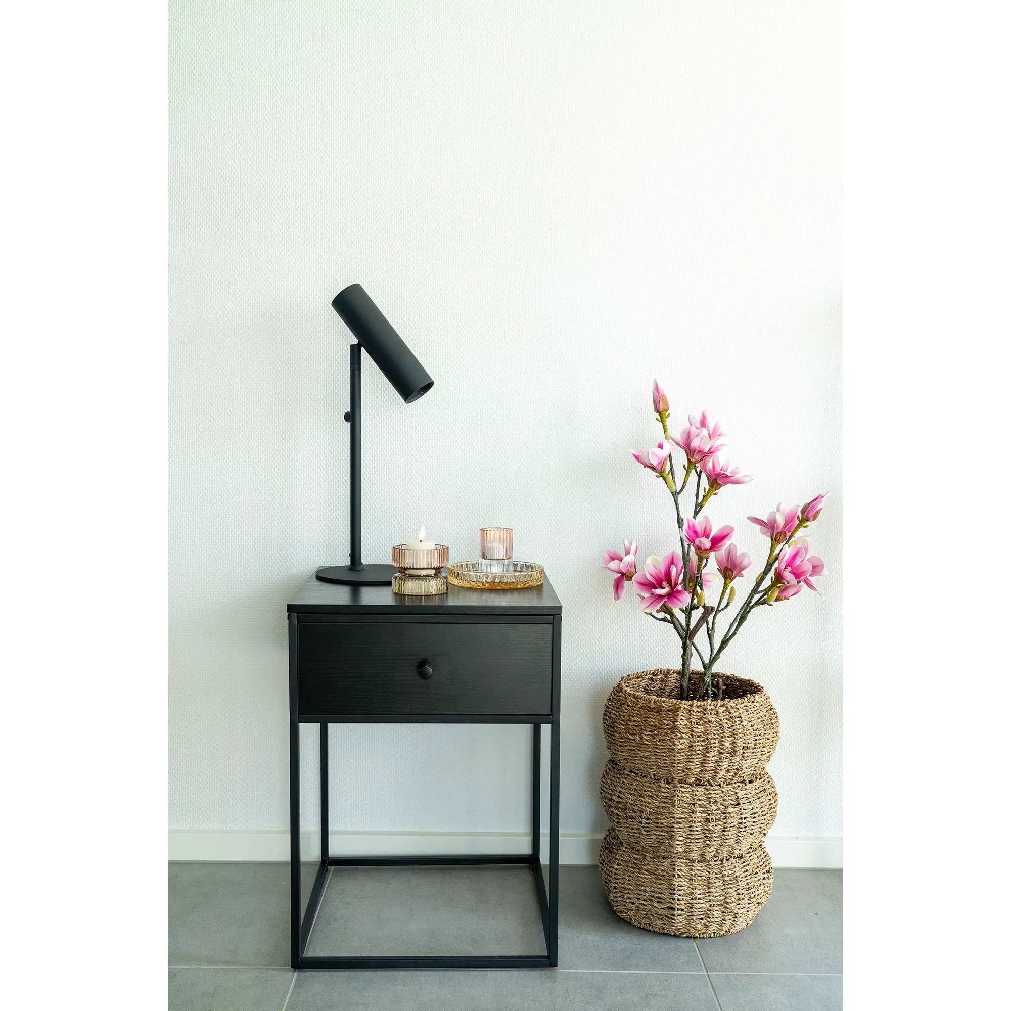 Sztuczna roślina MAGNOLIA wys:74 cm różowa - 9501130