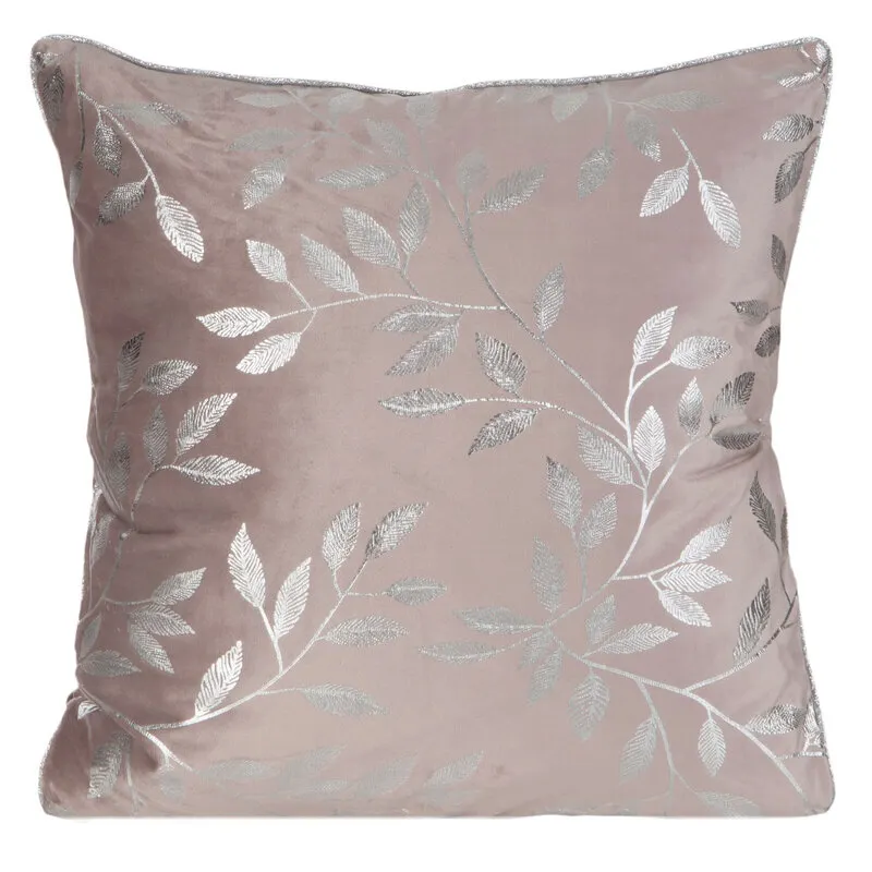 POSZEWKA VELVET 45 X 45 CM PUDROWY RÓŻ