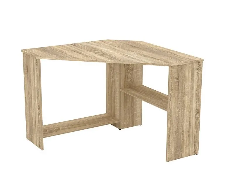 Biurko narożne RINO 80x80x73 małe dąb sonoma