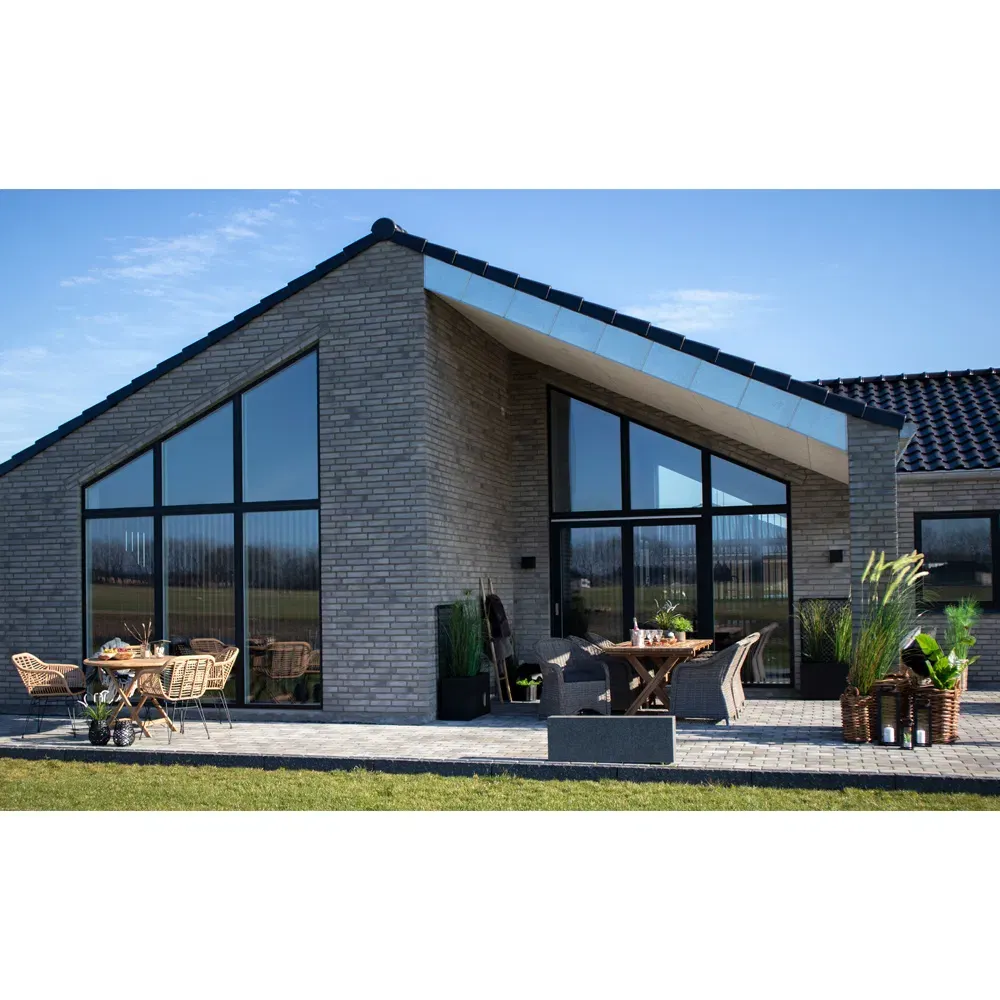 Stół okrągły tarasowy OVIEDO 2 Drewno tekowe - Naturalny 100x100 - 7501080